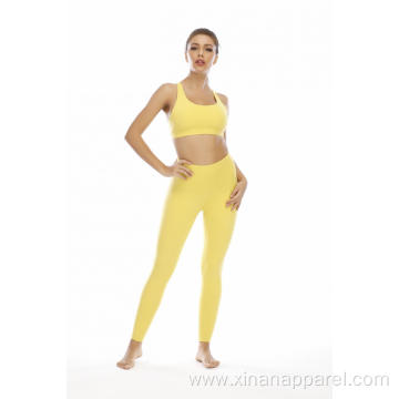 Seamless Yoga Suit Two Piece Sports Yoga Suit